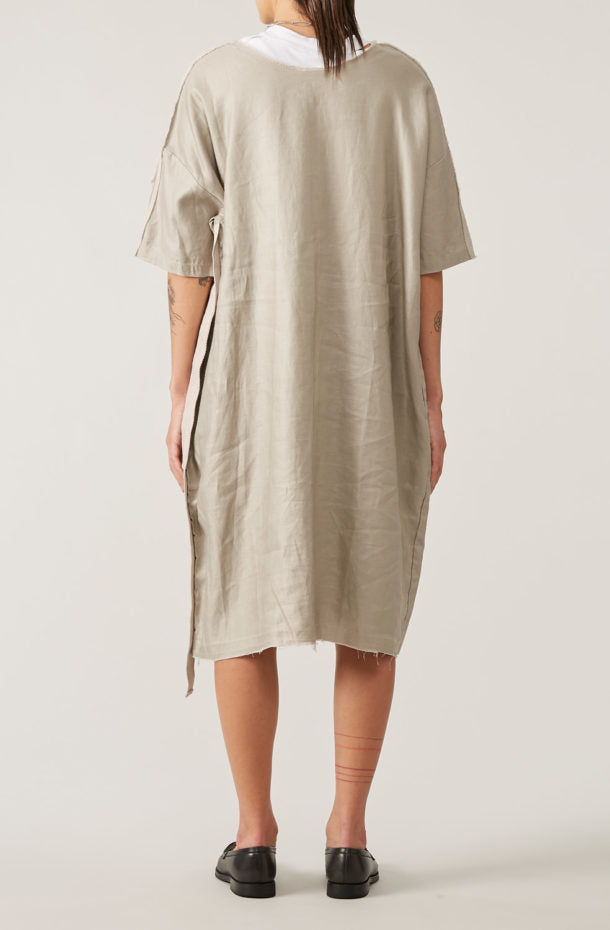LINEN DRESS（MMK-071）| KAAM